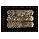 Roll of 1963 Silver Roosevelt Dimes AU/BU