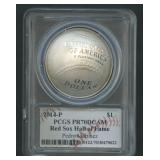 2014-P Baseball HOF $1 PCGS MS 69  P Martinez