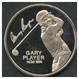 PGA Tour World Golf HOF .999 Silver Medal 1 ozt