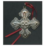 Reed & Barton Sterling Christmas Cross 2000