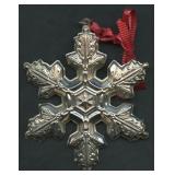 Gorham Sterling Christmas Ornament 1997