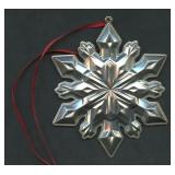 Gorham Sterling Christmas Ornament 2002