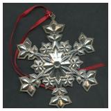 Gorham Sterling Christmas Ornament 2000