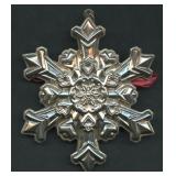 Gorham Sterling Christams Ornement 1995