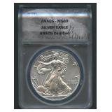 2020 ASE Silver Eagle ANACS MS 69