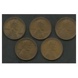 5- 1911-S Lincoln Head Cents