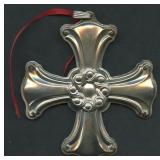 Reed & Barton Sterling Christmas Cross 2001