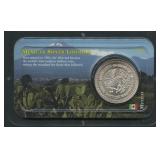 Mexican Silver Libertad in Littleton Holder