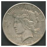 1926-S Peace Silver Dollar