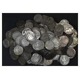 Bag of 200+ Mixed Date Buffalo Nickels