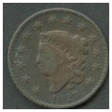 1827 Coronet Head Large Cent