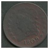 1809 Classic Head Half Cent