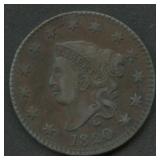 1820 Large Date Coronet Head Large Cent