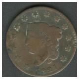 1821 Coronet Head Large Cent