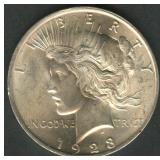 1923 Peace Silver Dollar