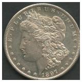 1897-S Morgan Silver Dollar