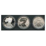 American Eagle 20th Anniversary Silver Coin Set