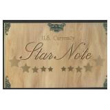 US Currency 1995 $5 Fed Reserve Star Note