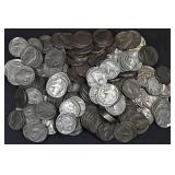 Bag of 200+ Mixed Date Buffalo Nickels
