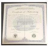 Texas Coin and Currency Set Dept of Treasury Box