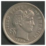 1905-S Liberty Head Barber Dime