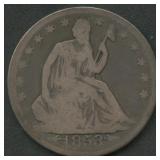 1853 Seated Liberty Half Dollar