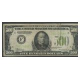 1934 $500 Fed Reserve Note Atlanta FR-2201F