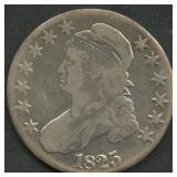 1825 Capped Bust Half Dollar