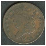 1828 Classic Head Half Cent