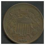 1864 Two Cent Piece