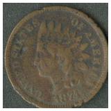 1874 Indian Head Cent