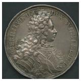 Prince George of Denmark .960 Silver Medal