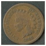1866 Indian Head Cent