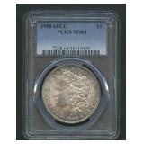 1900-O/CC Morgan Silver Dollar PCGS MS 64