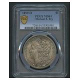 1899-O Morgan Silver Dollar PCGS MS 64