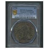 1798 Draped Bust Dollar PCGS Genuine