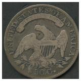 1834 Capped Bust Half Dollar