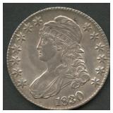 1830 Capped Bust Half Dollar
