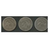 3- Mixed Capped Bust Half Dimes