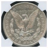 1887-S Morgan Silver Dollar NGC AU 58