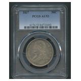 1837 Capped Bust Half Dollar PCGS AU 53
