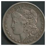 1890-CC Morgan Silver Dollar