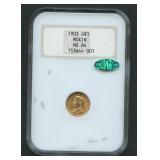 1903 McKinley Commem Gold $1 NGC MS 64