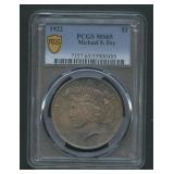 1922 Peace Silver Dollar PCGS MS 65