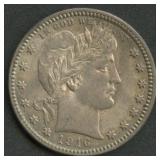 1916 Liberty Head Barber Quarter