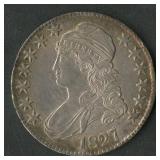 1827 Capped Bust Half Dollar Square Base 2