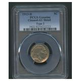 1913-D Type 2 Buffalo Nickel PCGS Genuine