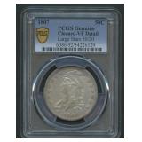 1807 Capped Bust Half Dollar PCGS Genuine