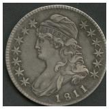 1811 Capped Bust Half Dollar