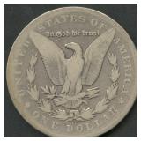 1891-CC Morgan Silver Dollar